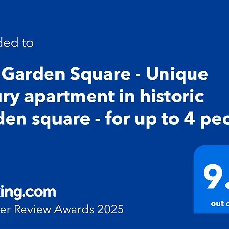 The Garden Square - Unique Luxury In Historic Garden Square - Ideal For 2 People *